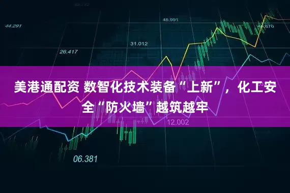 美港通配资 数智化技术装备“上新”，化工安全“防火墙”越筑越牢